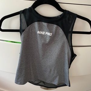 nike pro mesh tank